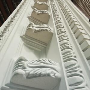 ✨Cornice of the week! A147 ✨

This stunning Georgian decorative corbel cornice, features multiple styles of;
Egg and dart, Corbel, Acanthus leaf and Dental block.

To be used in resorting a heritage home to it's former glory or giving that new home a touch of character and beauty.

We have a few of these lengths in store right now, stocked for a limited time! why wait? why are you still reading this? Get it now before it runs out! 🏃

#allplasta #decorativecornice #heritage #renovations #newhome #interiordesign #decorativeplaster #plaster #brisbanecity #goldcoast #queensland #plasterboard #ornamental