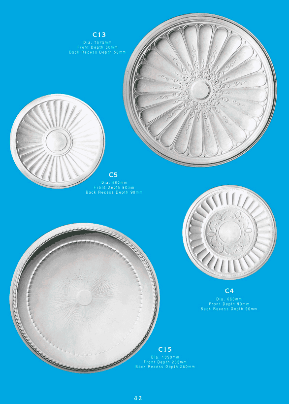 Page 1 - Ceiling Domes - Ornamental interior plaster ceiling domes. Ceiling Panels is Brisbane's leading supplier of decorative plaster and ornamental plaster ceiling domes. 